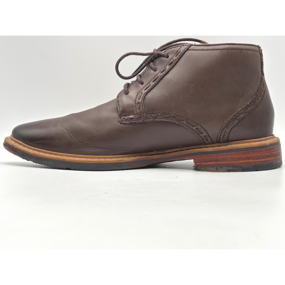 Rockport Mens Brown Leather Chukka Boots A12491 Adiprene by Adidas Size 9.5 M - Picture 12 of 15